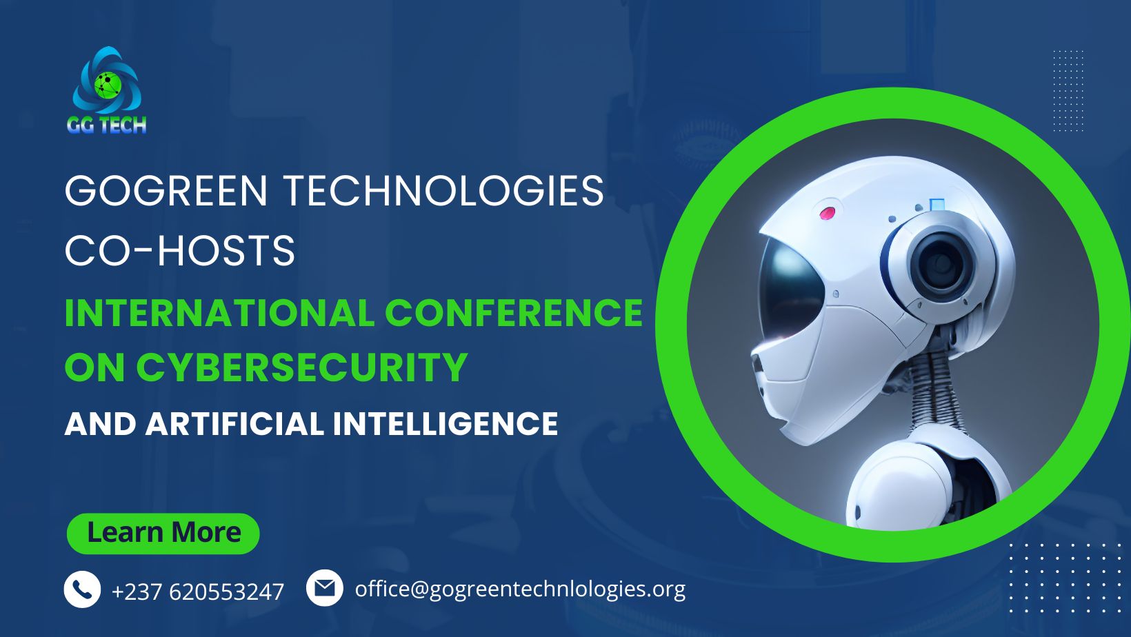 GoGreen Technologies Co-Hosts International Conference on Cybersecurity and Artificial Intelligence