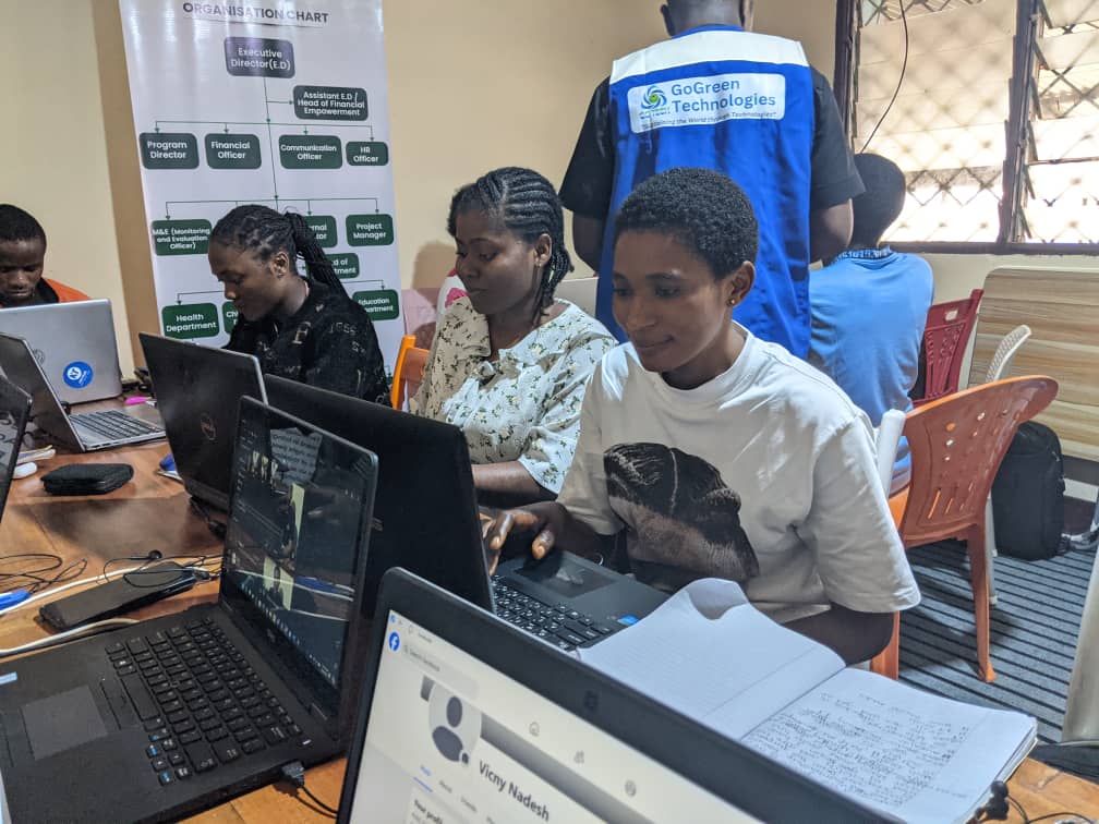 The Skilled Workforce: picture of the software development trainees practicing